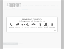Tablet Screenshot of blueprintspirits.com